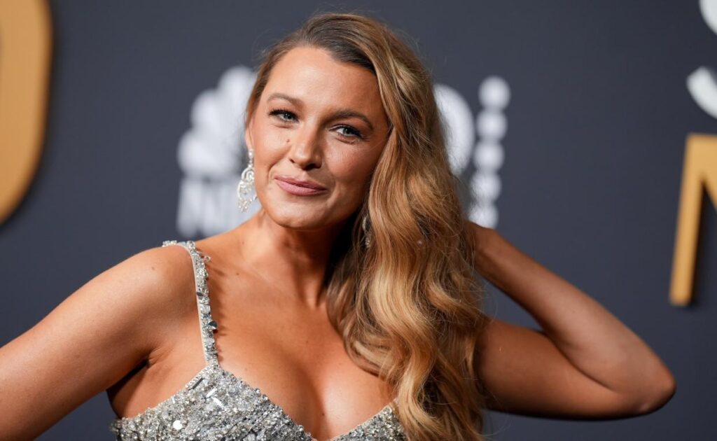 Blake Lively and Adam Mondschein filming It Ends With Us childbirth scene